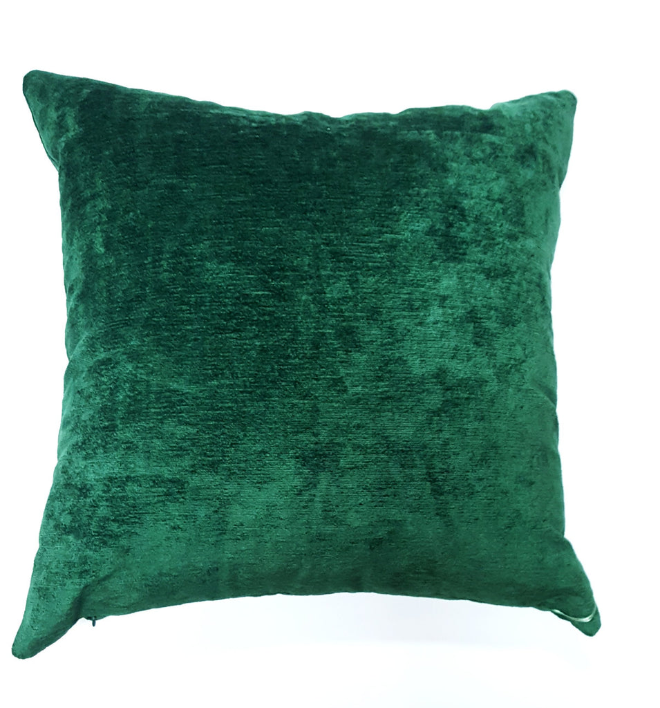 Vintage Gold & Green French Trim Pillow