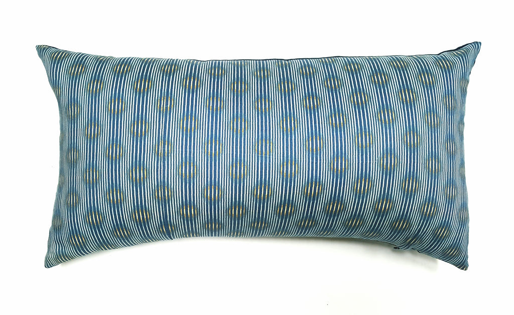 Vintage Art Deco Modern Striped Pillow